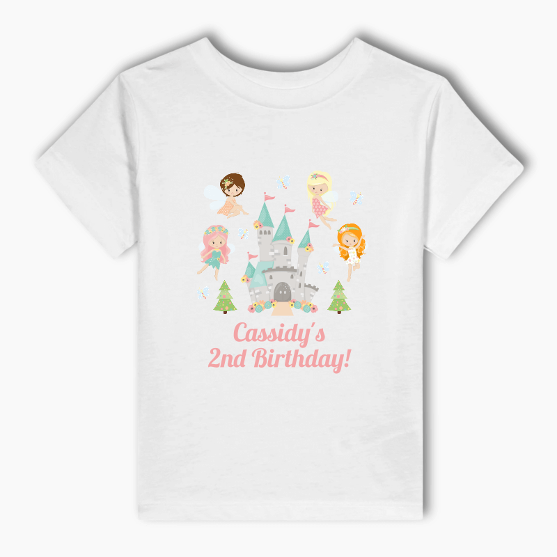 Personalised Spring Fairies Party Adults T-Shirt