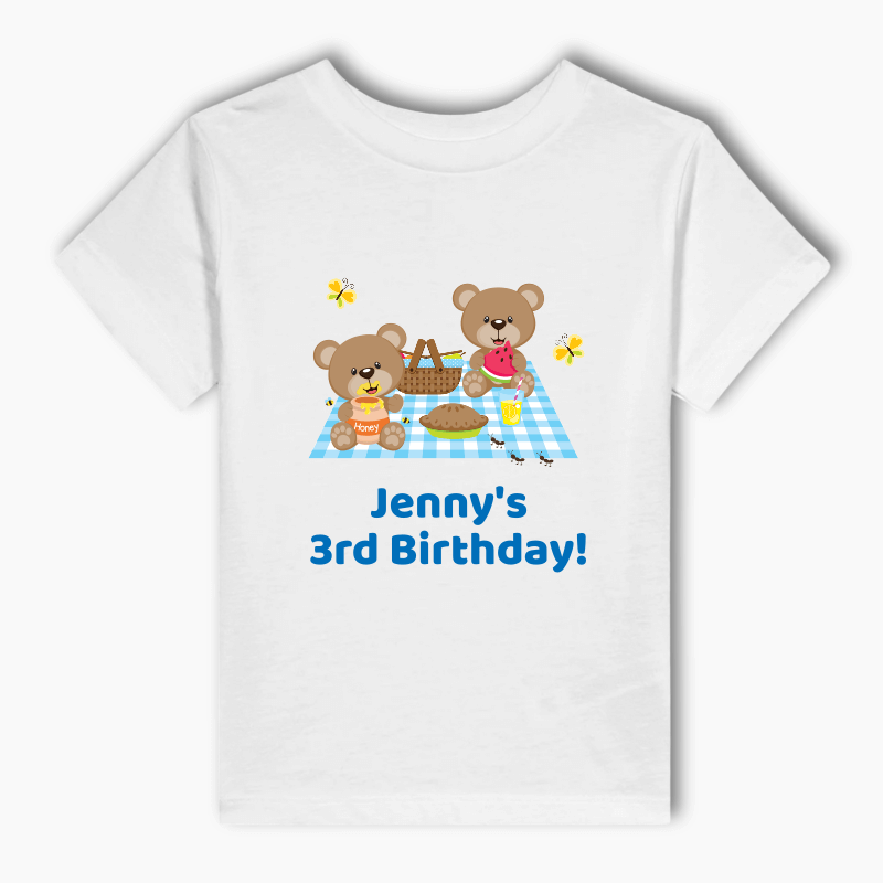 Teddy Bears Picnic Party Adults T-Shirt