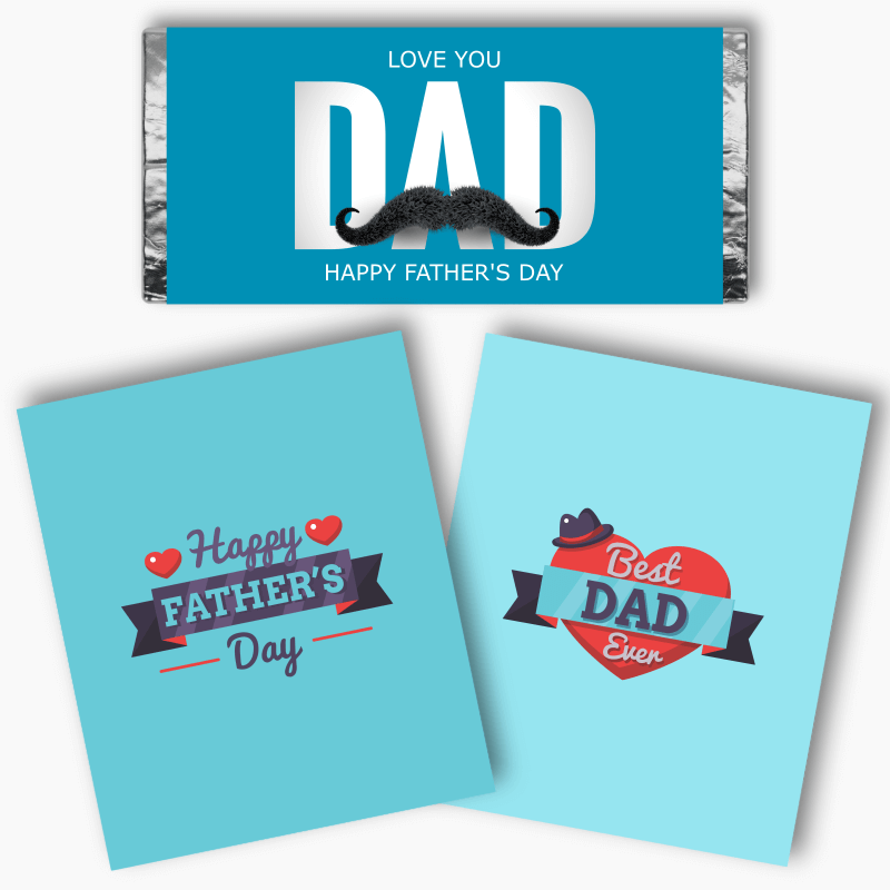 Fathers Day Mini Chocolate Labels