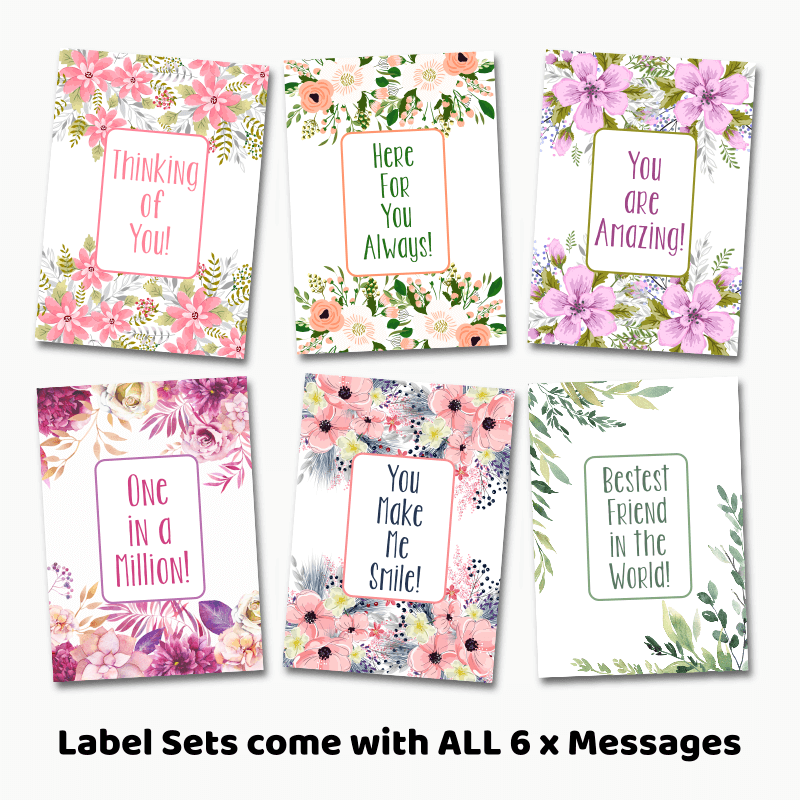 Personalised Friendship Gift Pick Me Up Set Wine & Beer Labels