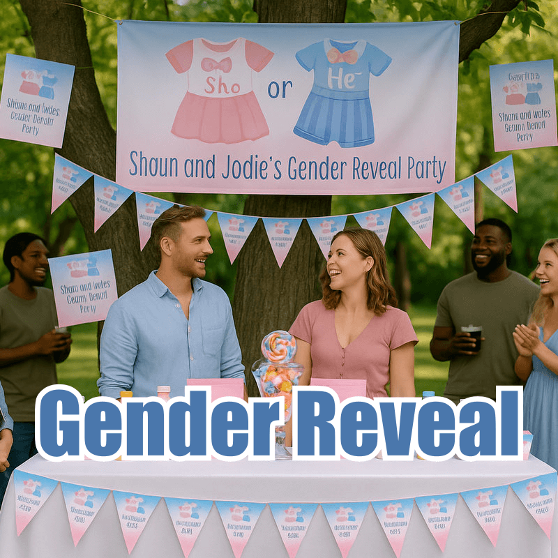 Gender Reveal Party Supplies