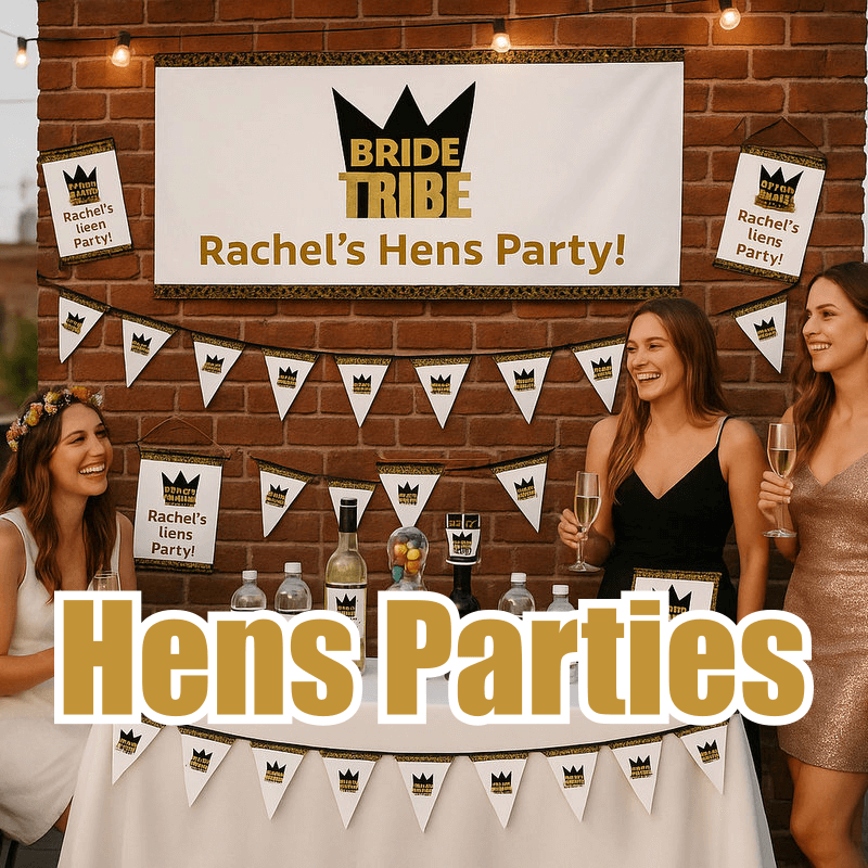 Custom Hens Party Decorations
