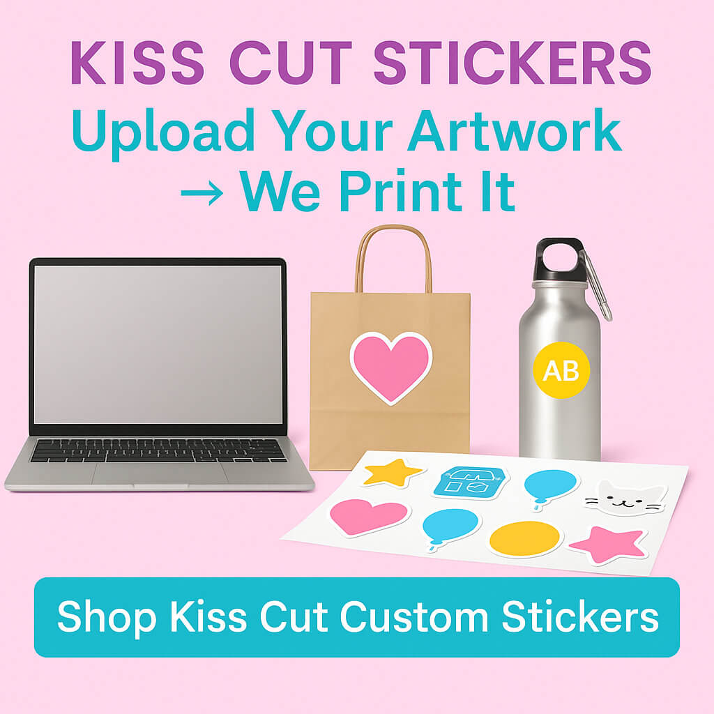 Kiss Cut Custom Shape Stickers