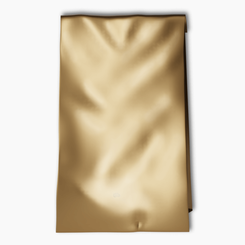 Gold party bags made from semi-gloss paper, ideal for party favours and loot bags