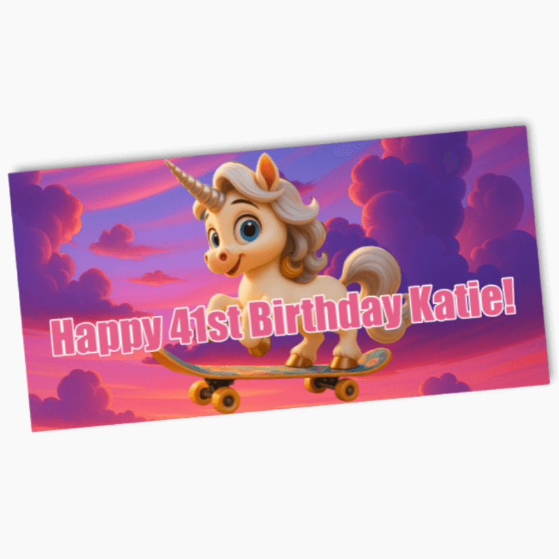 Personalised AI Generated Party Banners