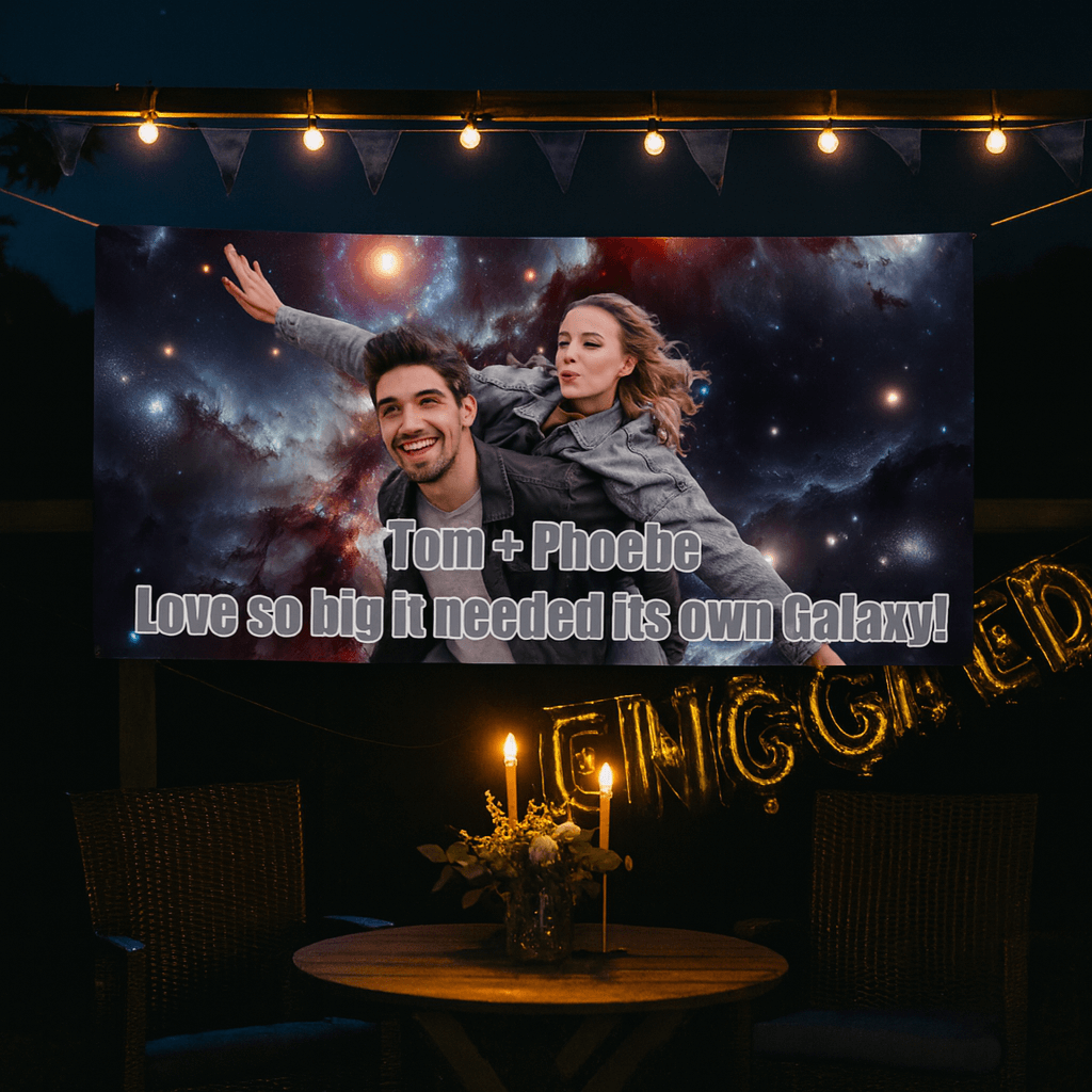 Custom AI Photo Magic Party Banners