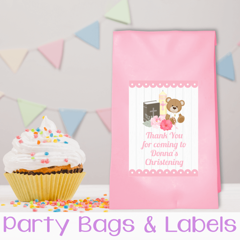 Personalised Party Bags and Labels