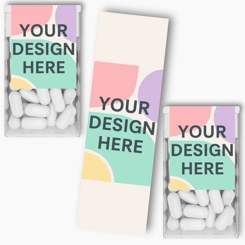 Custom Print on Demand Tic Tac Labels