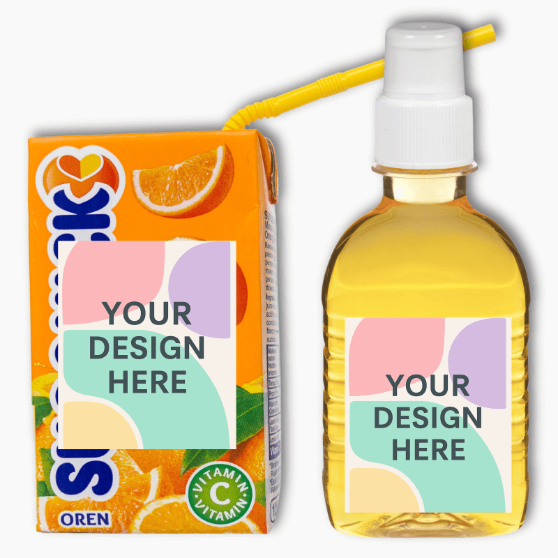 Custom Print on Demand Favour Stickers