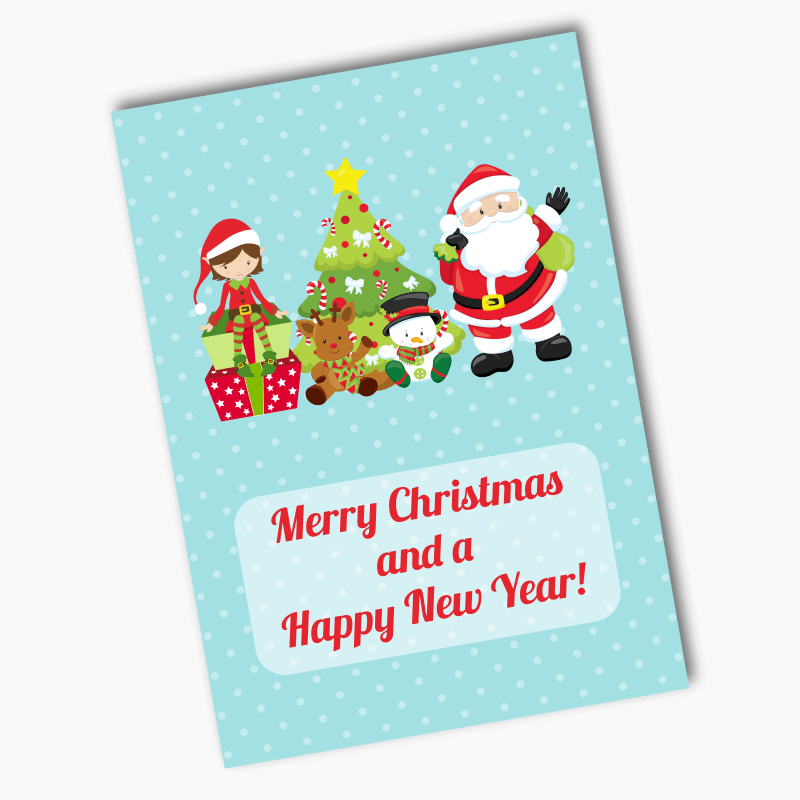 Santa & Friends Christmas Party Posters