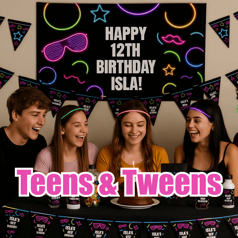 Teens and Tweens Party Decorations