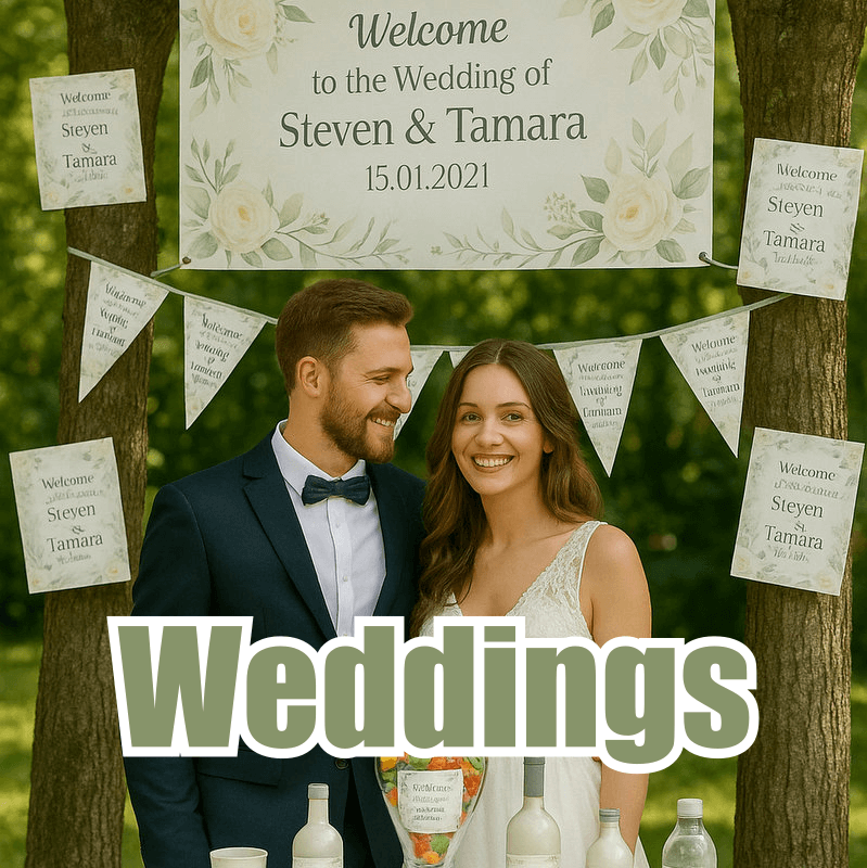 Custom Wedding Decorations