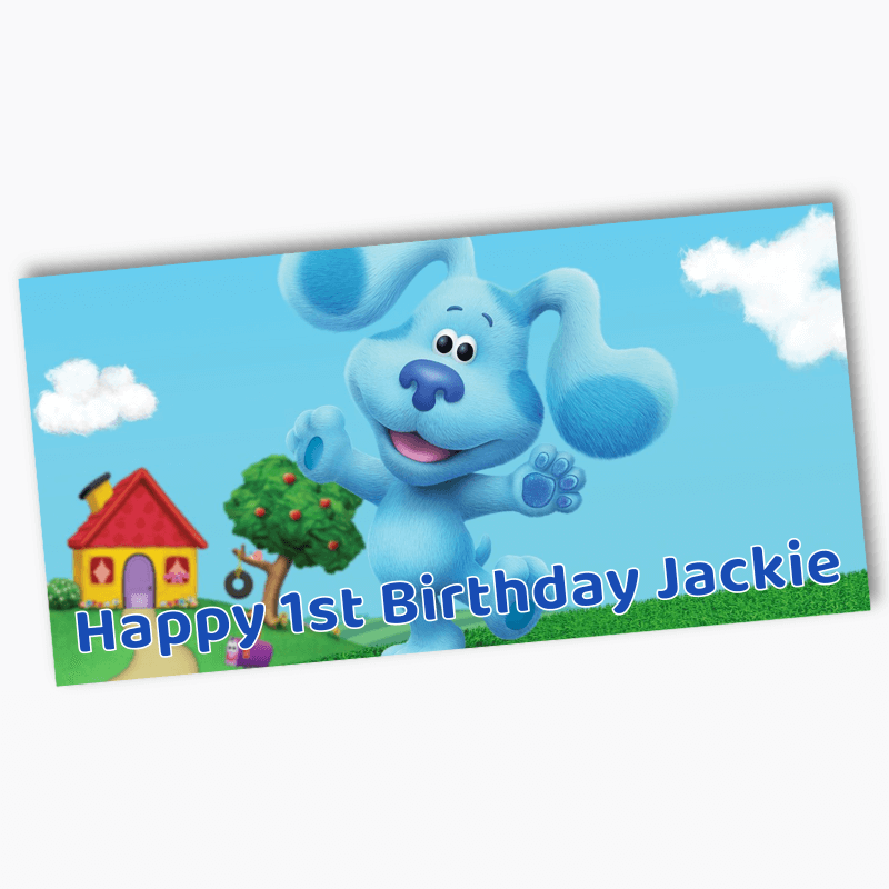 Personalised Blue&#39;s Clues Birthday Party Banners