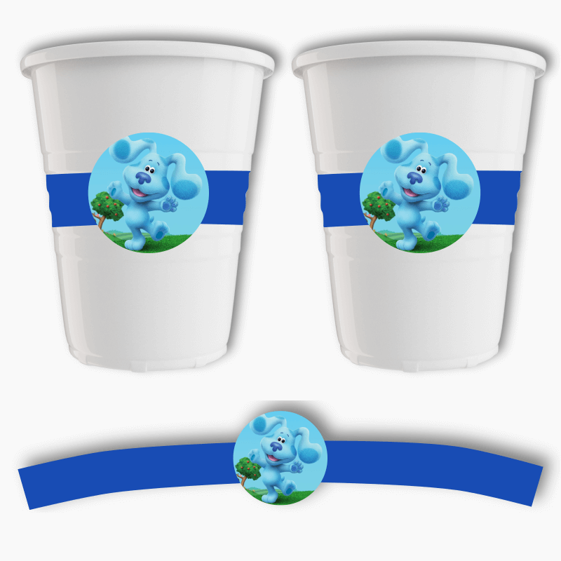 Blue&#39;s Clues Birthday Party Cup Stickers