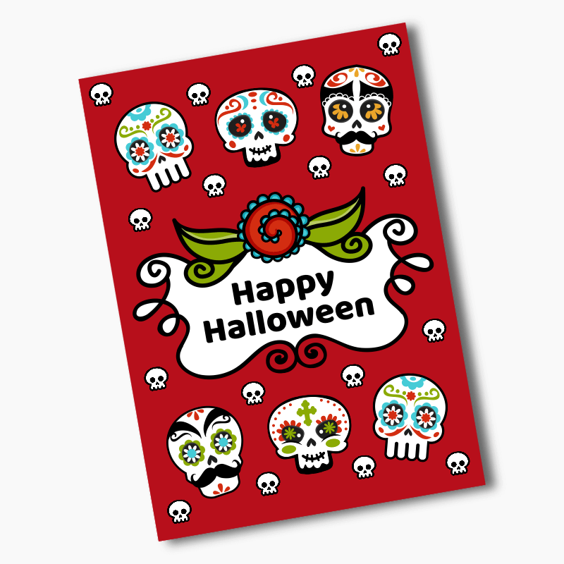 Personalised Day of the Dead Birthday Party Posters