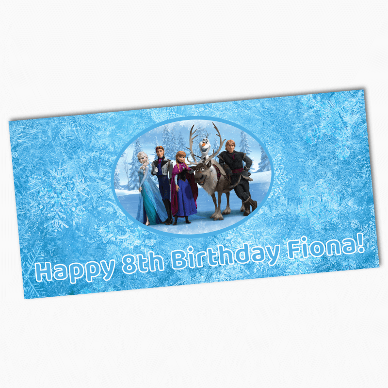 Personalised Frozen Birthday Party Banners