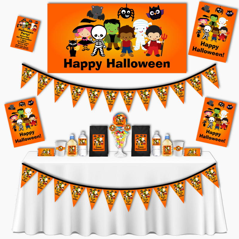 Little Monsters Grand Halloween Party Decorations Pack