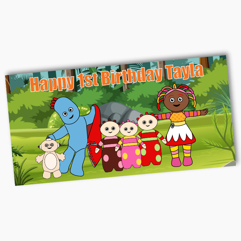 Personalised In the Night Garden Birthday Party Banners