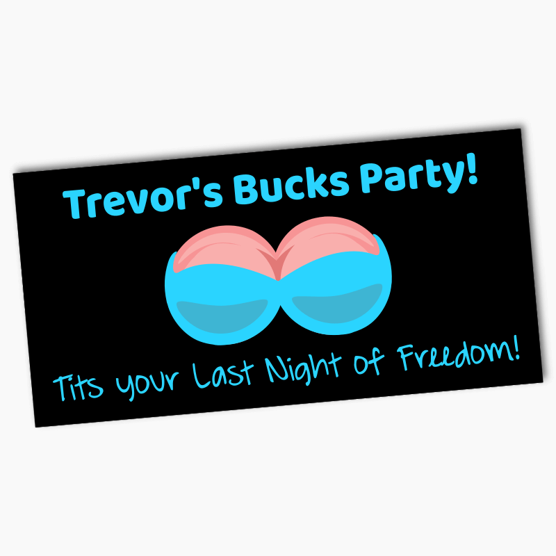 Personalised Last Night of Freedom Bucks Party Banners