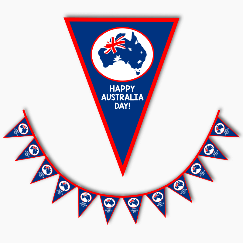 Southern Cross Australia Day Party Flag Bunting