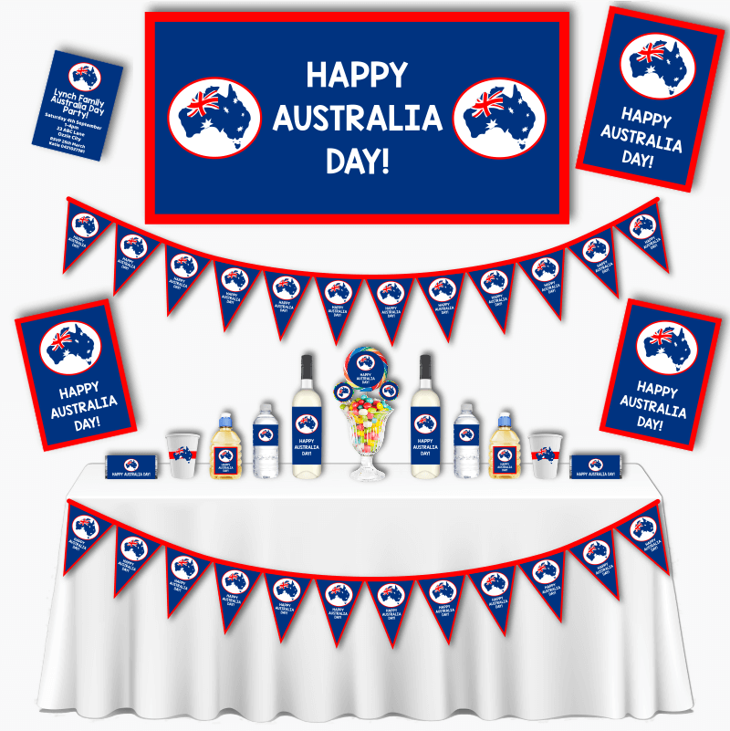 Southern Cross Australia Day Grand Party Decorations Pack