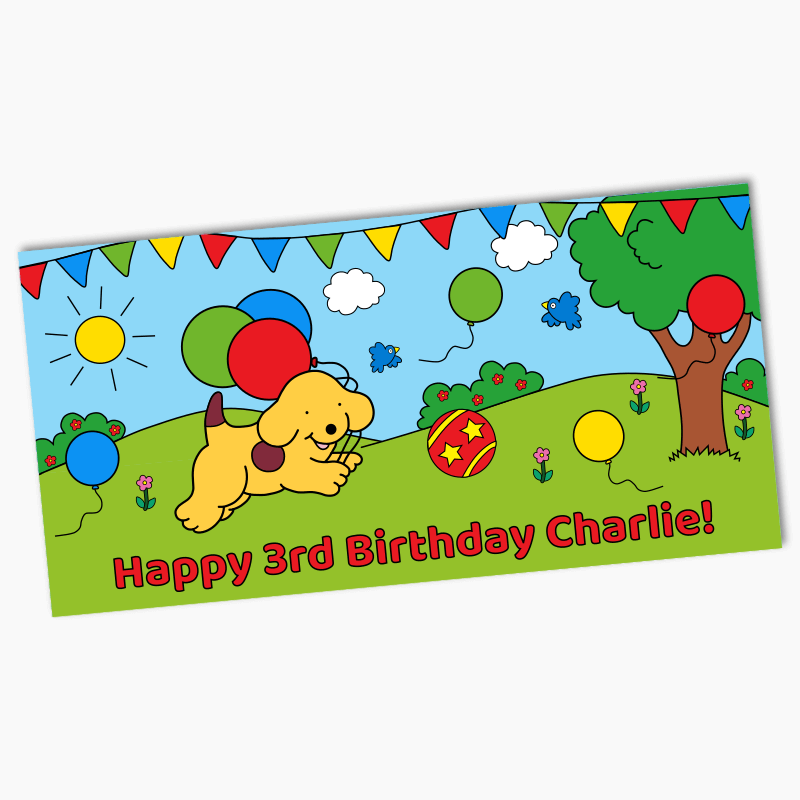 Personalised Spot the Dog Birthday Party Banners