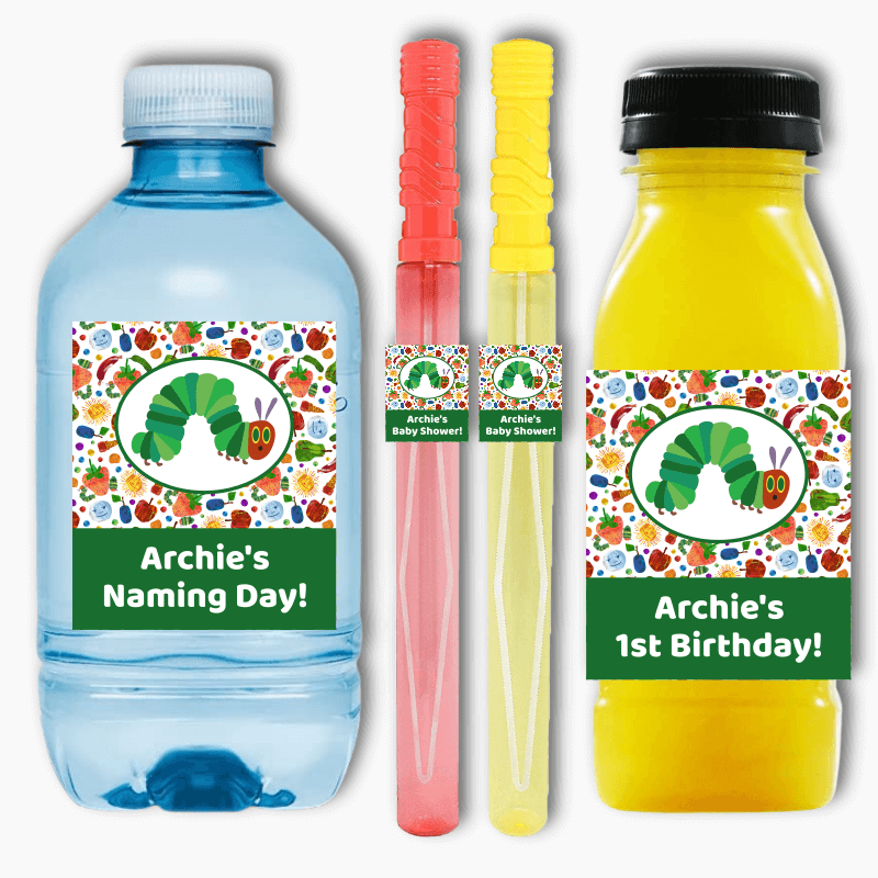 Juice　Stickers　Design　Very　Bubble　and　Events　Hungry　Caterpillar'　Katie　Party　Wand　J