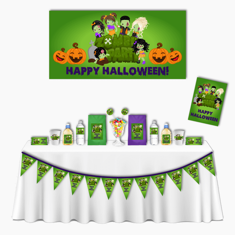 Zombie Deluxe Halloween Party Decorations Pack